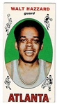 1969 Topps Basketball #27 Walt Hazzard - Atlanta Hawks RC